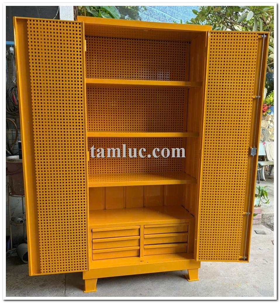 Tủ dụng cụ kết hợp 6 ngăn kéo, bảng treo - TL - TKH010