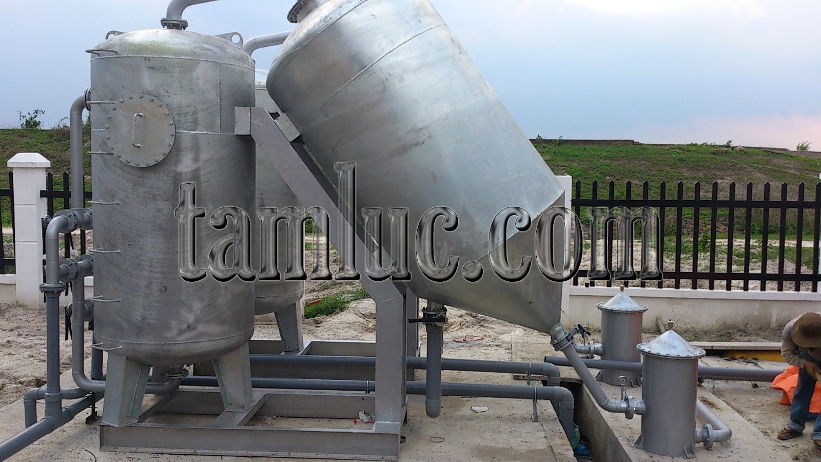 Hệ thống xử lý nước cấp Hớn Quản - TP Bình Phước