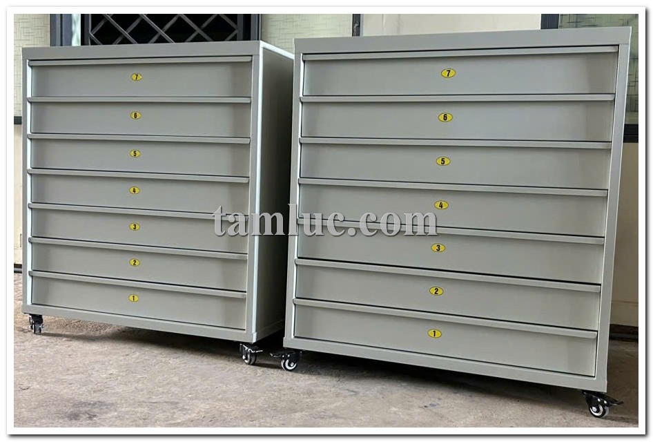 tủ lưu phim, tủ đựng bản phim, tủ đựng mẫu phim, tủ đựng tài liệu thiết kế