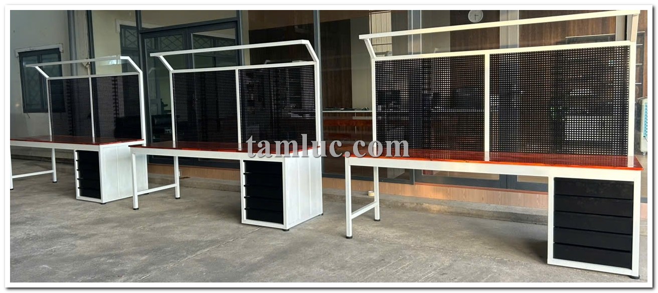 Bàn thao tác cơ khí, bàn thao tác, bàn làm việc cho nhà xưởng, bàn nguội, bàn cơ khí, bàn thao tác kết hợp, bàn tải trọng cao, bàn nguội cơ khí