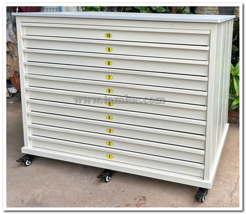 tủ lưu bản vẽ, tủ đựng bản vẽ, tủ đựng bản kế hoạch, tủ đựng tài liệu thiết kế