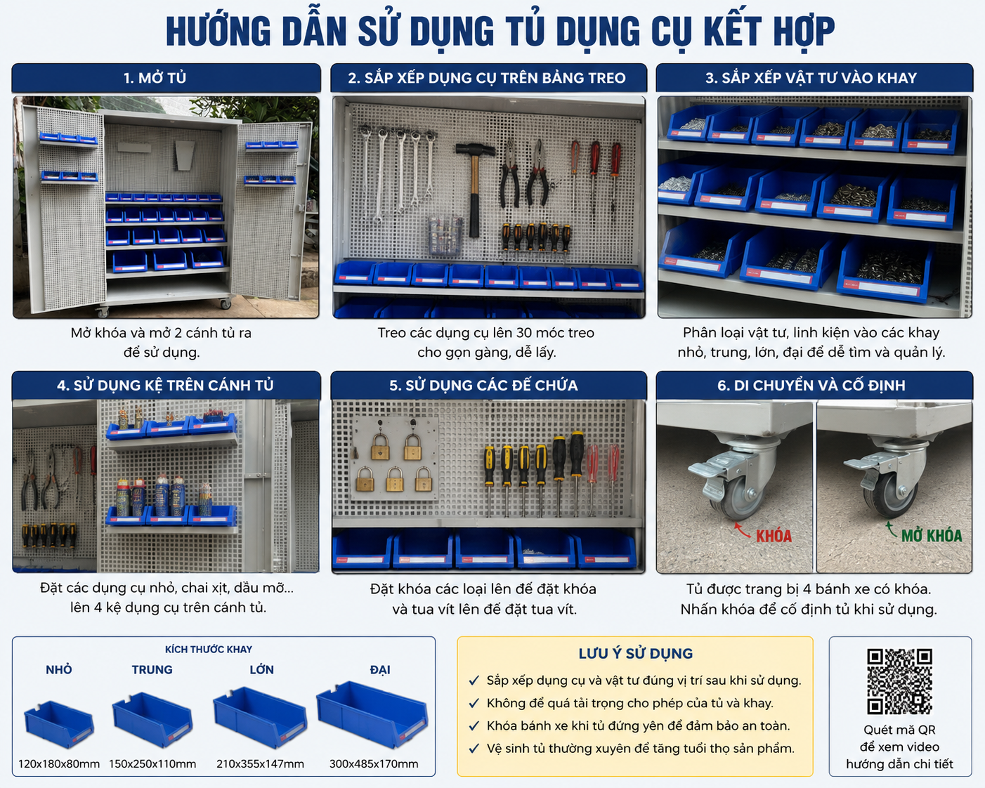 tủ dụng cụ kết hợp, tủ dụng cụ đa năng, tủ đựng dụng cụ công nghiệp, tủ dụng cụ có bảng treo, tủ dụng cụ bánh xe, tủ dụng cụ nhà xưởng, tủ đựng vật tư cơ khí, tủ dụng cụ sửa chữa