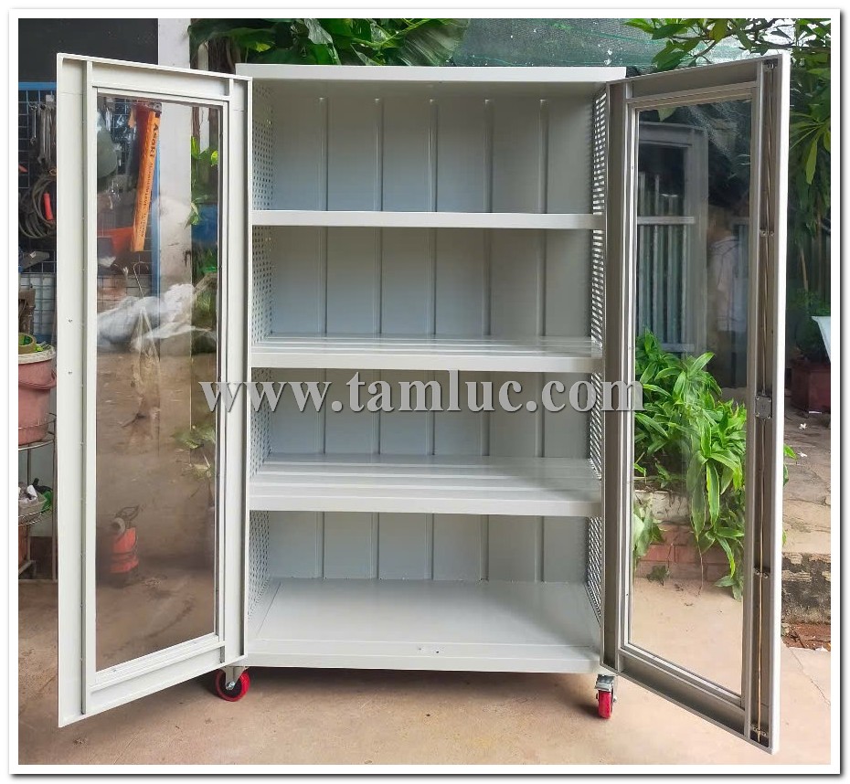 Tủ dụng cụ cửa kính,  Tủ đựng dụng cụ cơ khí cửa kính,  Tủ sắt cửa kính nhà xưởng  Tủ dụng cụ có cửa kính,  Tủ bảo quản dụng cụ cơ khí, Tủ đựng vật tư kỹ thuật
