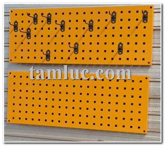 bảng treo dụng cụ, bảng treo tường, bảng móc treo, bảng đục lỗ