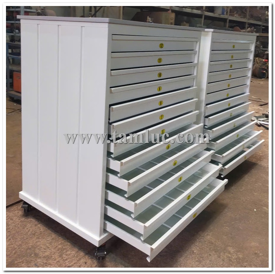 tủ lưu bản vẽ, tủ đựng bản vẽ, tủ đựng bản kế hoạch, tủ đựng tài liệu thiết kế