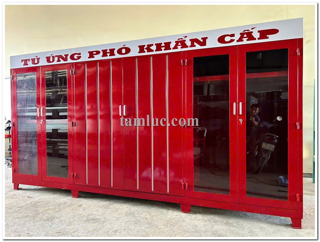 tủ ứng phó khẩn cấp,  emergency response cabinet,  tủ cứu hộ khẩn cấp,  tủ thiết bị khẩn cấp,  tủ an toàn lao động