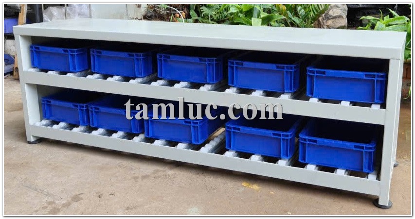 kệ đựng vật tư, kệ vật tư nhà xưởng, kệ con lăn, kệ vật tư con lăn, kệ con lăn nhà xưởng, kệ chứa vật tư, kệ kho vật tư, kệ vật tư công nghiệp, kệ 2 tầng, kệ tải trọng 300kg, kệ nhà xưởng, kệ FIFO, kệ cấp phát vật tư, kệ lưu trữ vật t